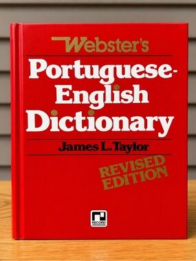 Webster’s Portuguese-English Dictionary Revised Edition Hardcover